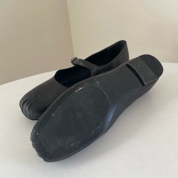 COS Pleated Leather Mary-Jane Ballet Flats - Picture 5 of 5